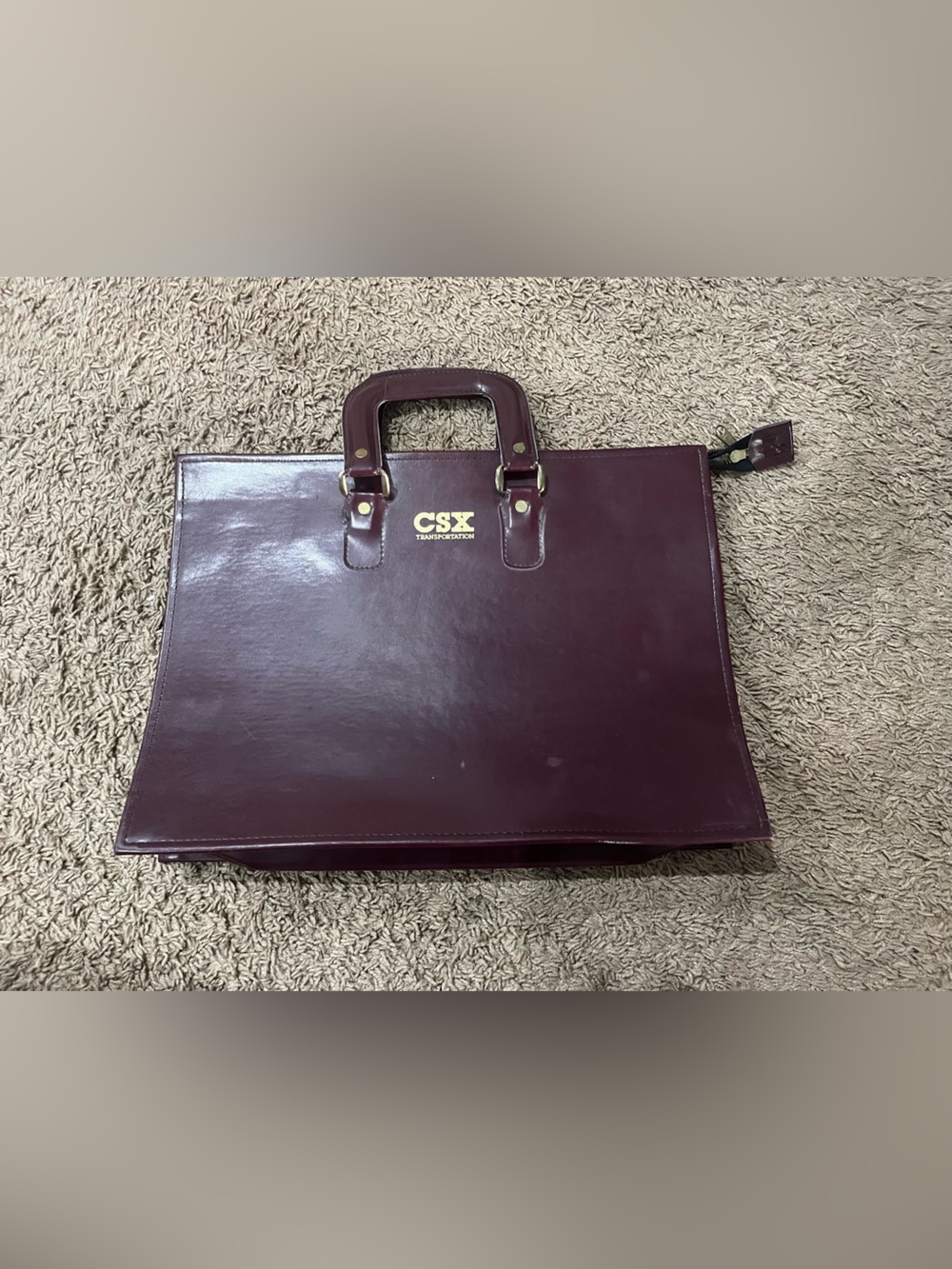 Vintage csx briefcase